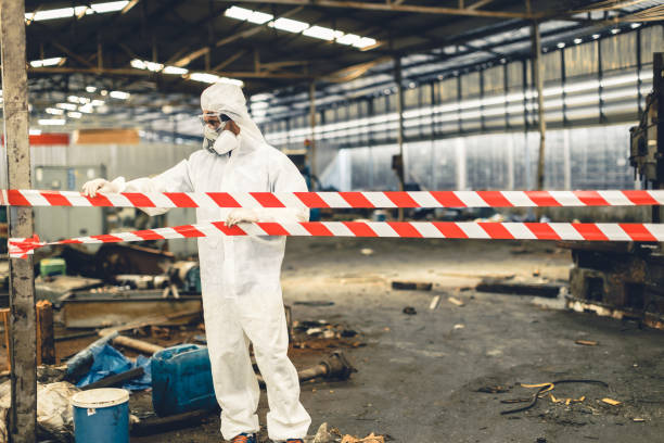 Professional Infectious Disease Decontamination technician working in Bloomington, MN
